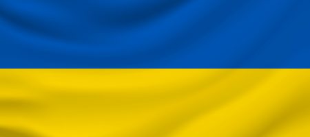 Ukrainian Flag Wavy