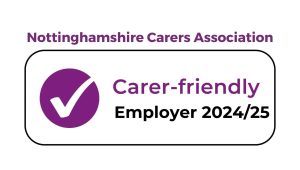 Nottinghamshire Carers Association, Carer Friendly Employer Logo